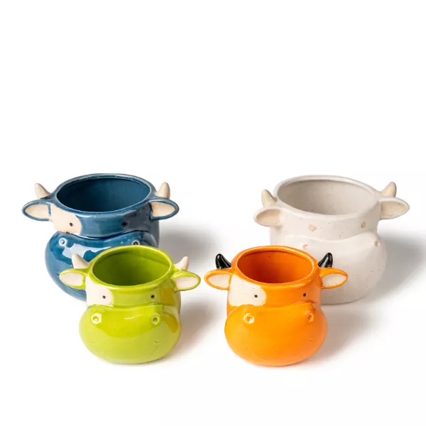 Држач на свеќи од животински керамички