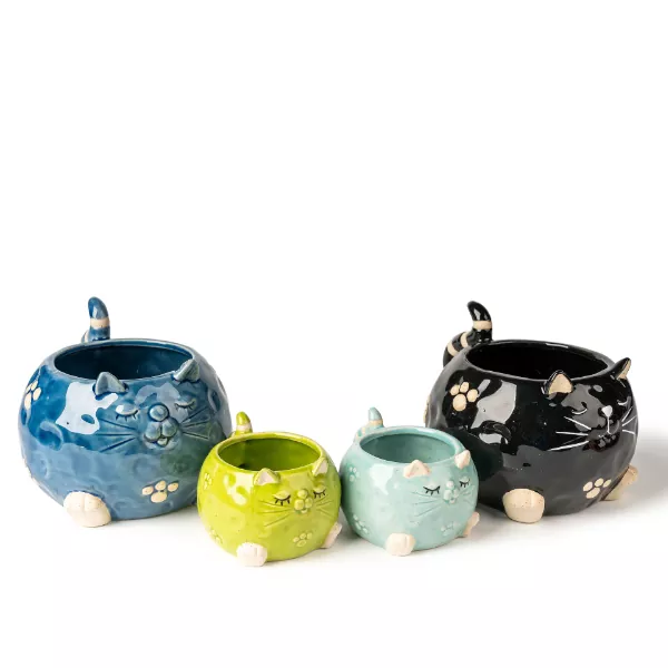 Држач на свеќи од животински керамички