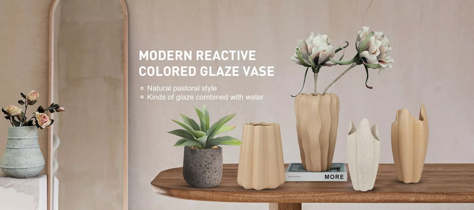 Декоративна керамичка вазна