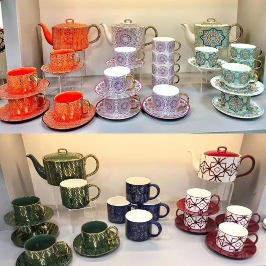 Велики за кафе во боемски стил