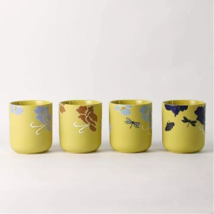 Цветен Whisper Рачно насликана уметност свеќник