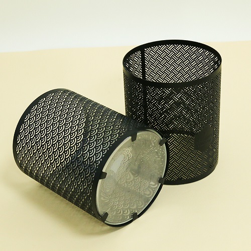 Black Metal Candle Holder