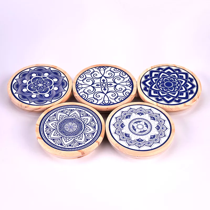 Персонализирано печатење на шема Дрвен капак